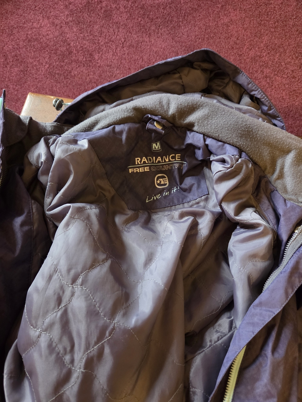 Radiance Women's Purple Winter Jacket - Live In It